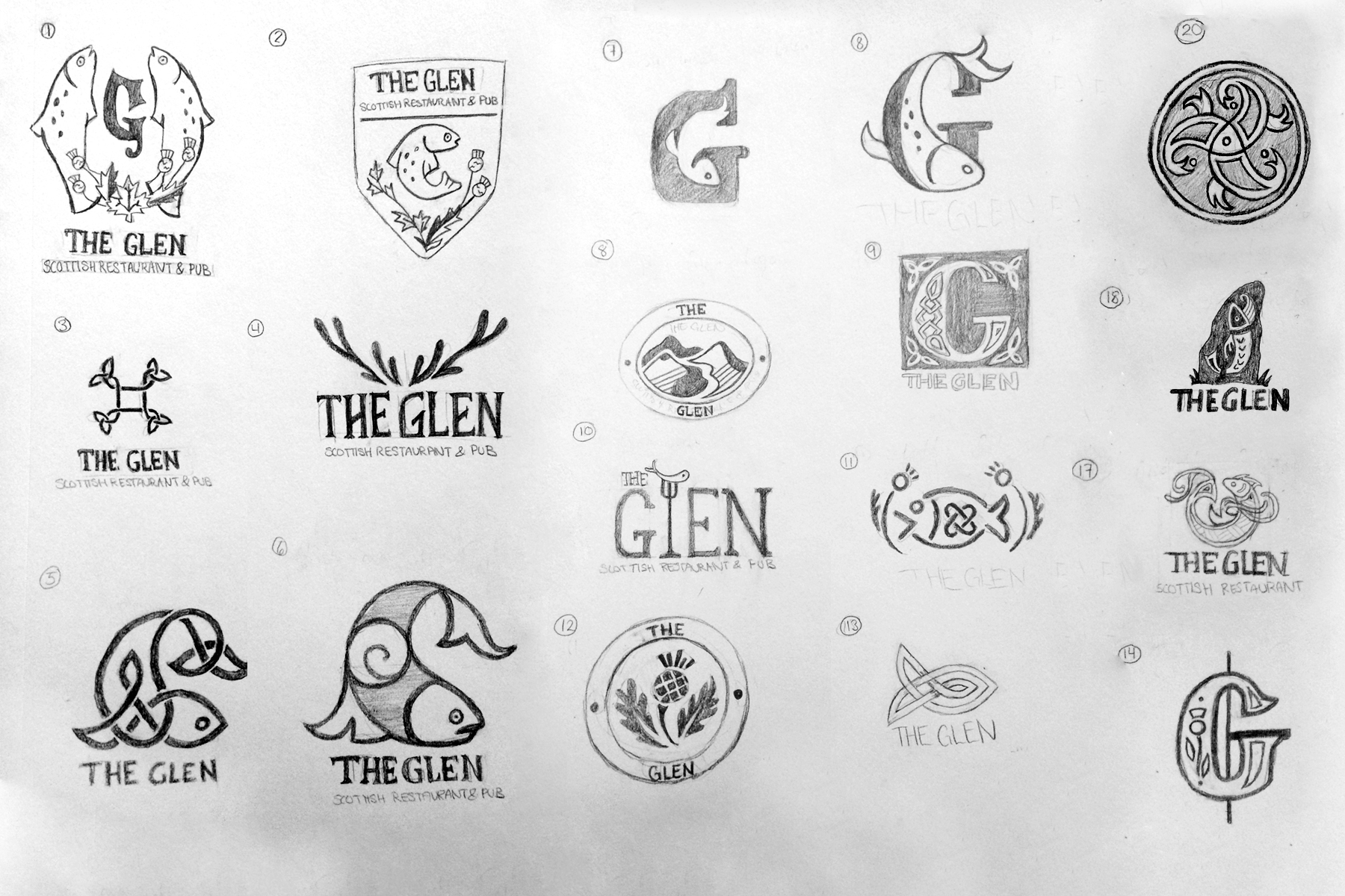 the glen stage 1 sketches